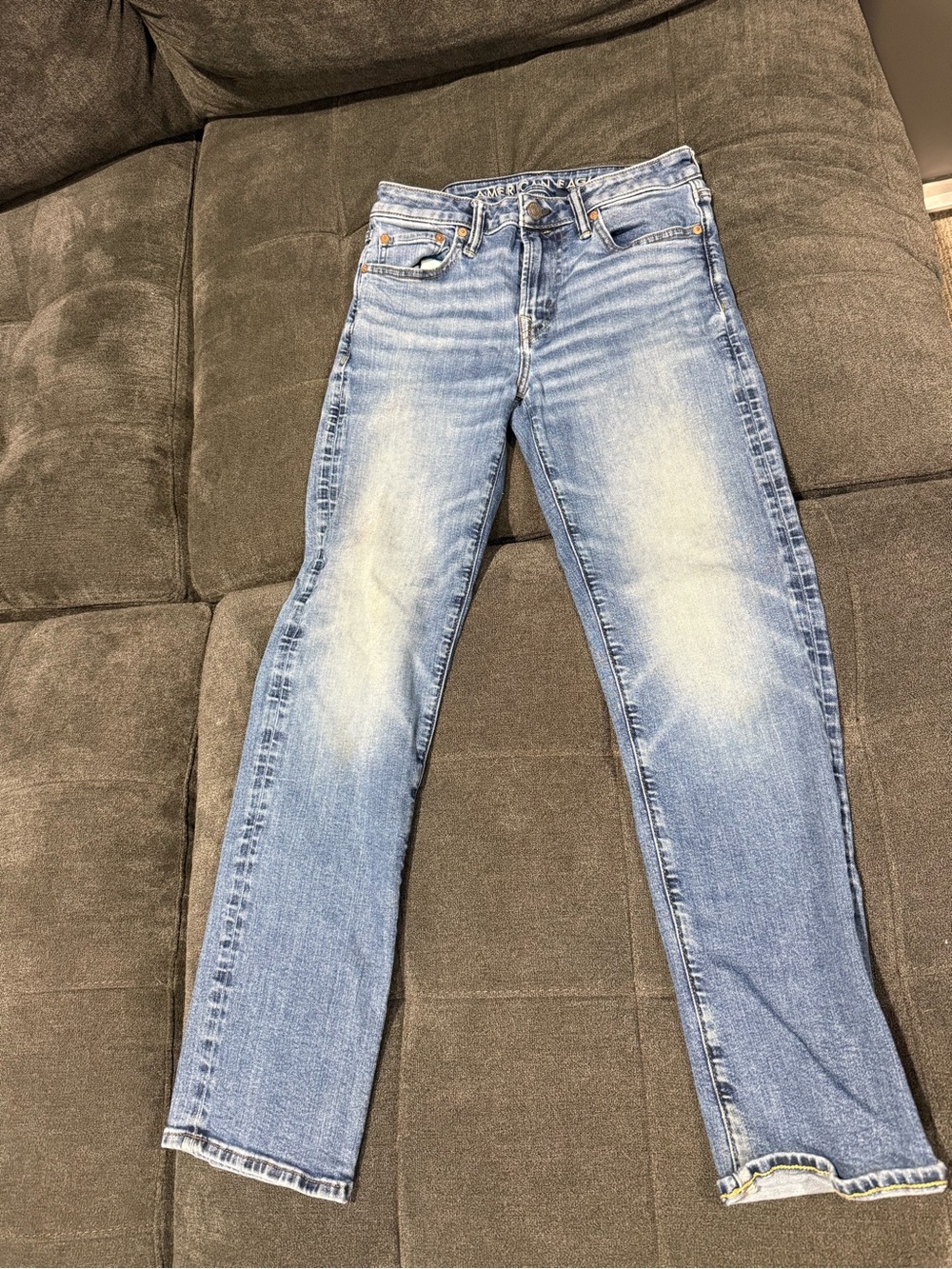 American Eagle Outfitters Light Wash Blue Bootcut Jeans